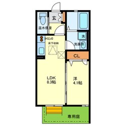 リンクス岡本の物件間取画像